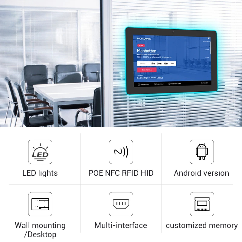 Smart Home Control Panel - 10.1インチ壁掛けスマートホームコントロールパネルTuya WiFi Zigbee NFC RFID POEスマートホームオートメーションタッチスクリータブレット