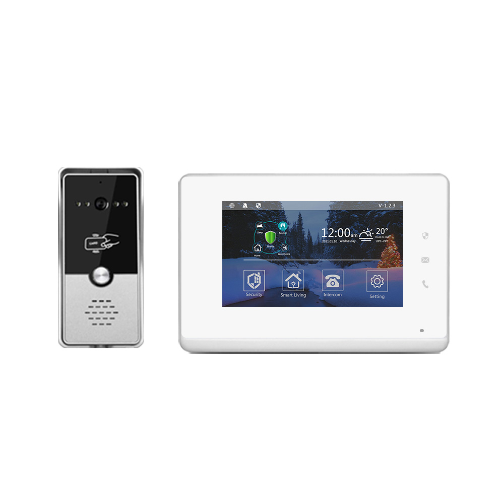 Smart Home Control Panel - 2023年 LANBON 7インチHDコントロールパネルは、スマートホーム、ビデオインターホン、スマートホームシステムを統合しています。