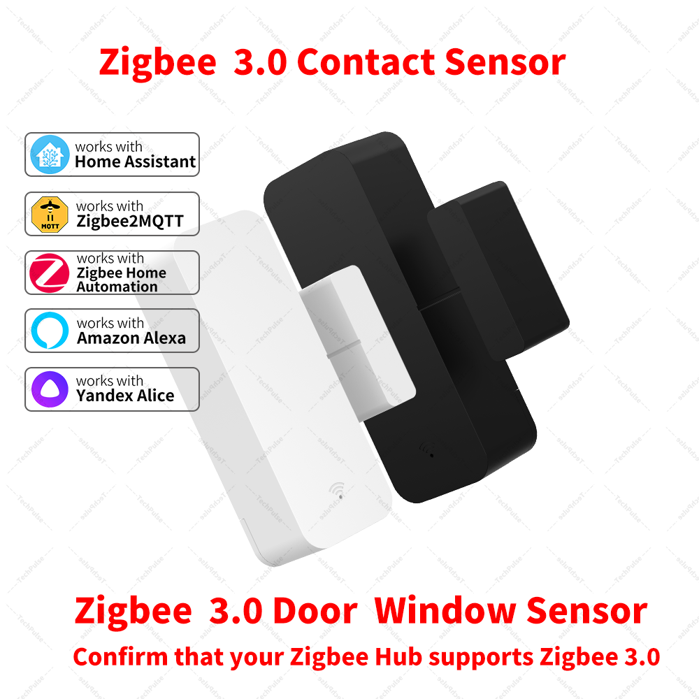 Smart Home Yandex - Zigbee 3.0 ドアウィンドウセンサー コンタクトセンサー Zigbee 3.0