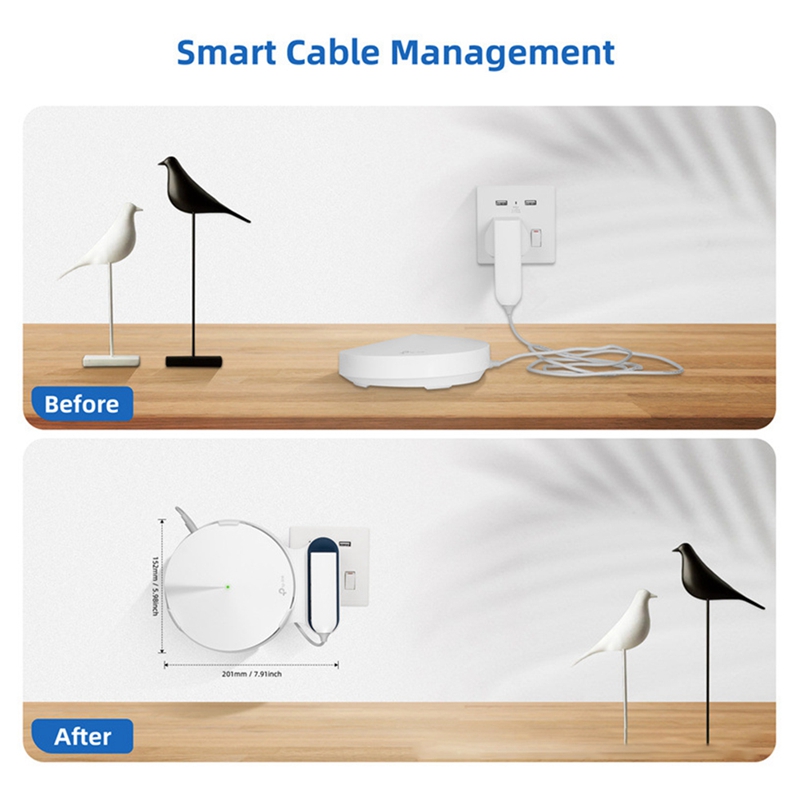 Smart Home Router - コンセントマウントハンガー TP-Link スマートハブ Deco M9 家全体メッシュ