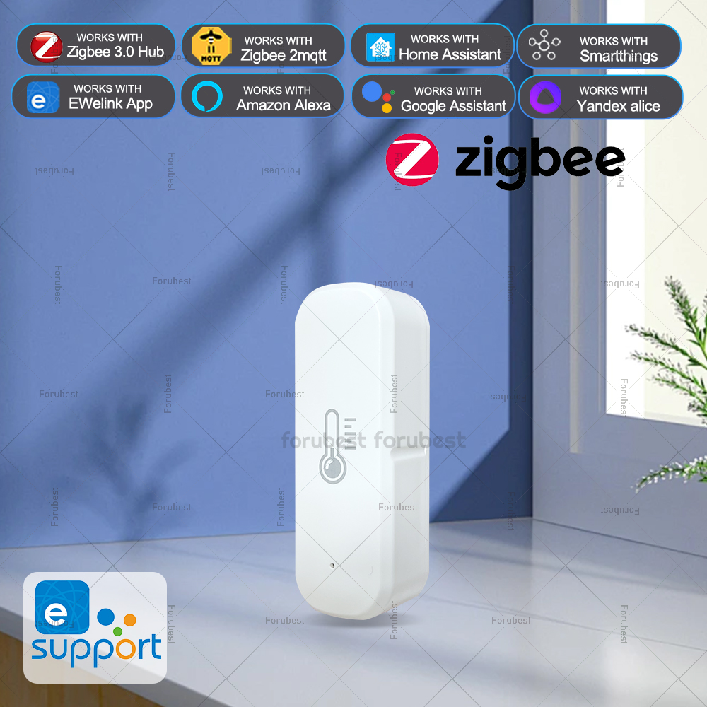 Smart Home News - ZigBee 温度と湿度センサー スマートホーム湿度計 温度計 EWeLink アプリと連携