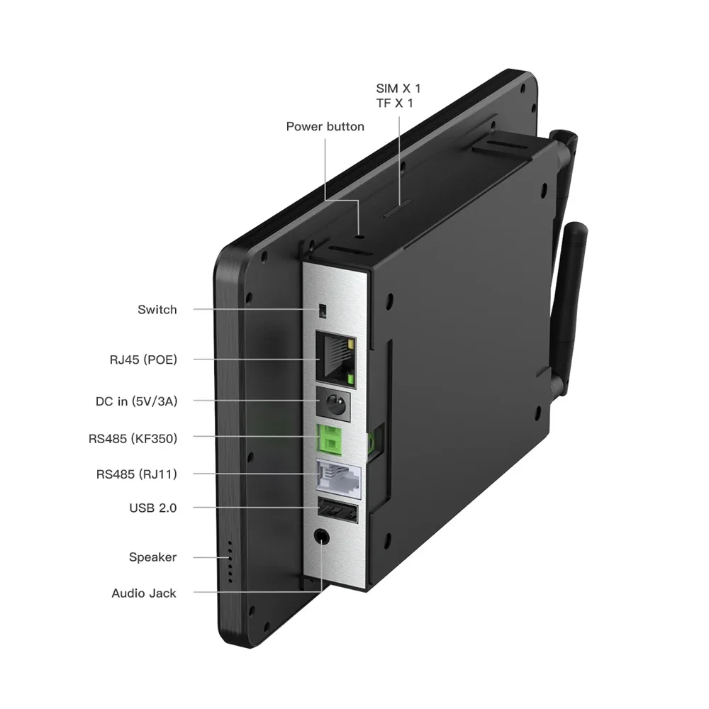 Smart Home Control Panel - DC入力 8インチ ≥5.0インチ、P801 スマートホームオートメーション Androidタッチパネル制御システム RS485