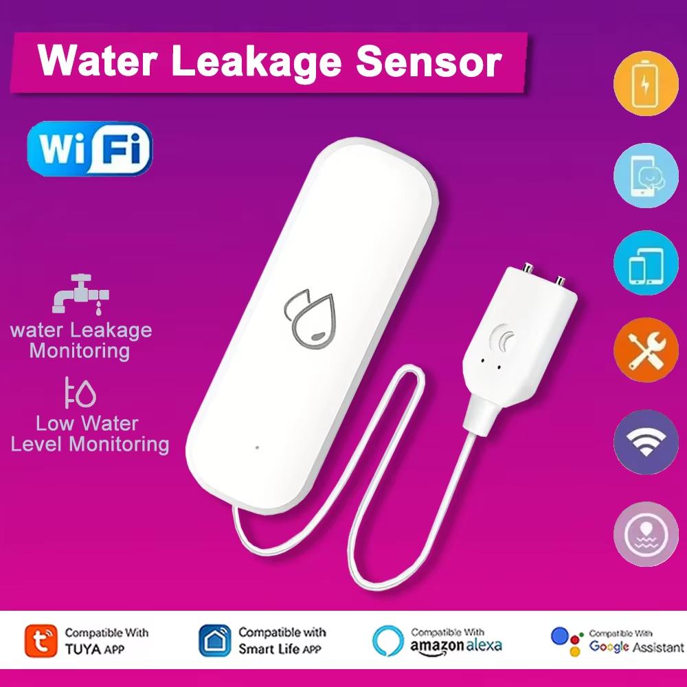 Smart Home News - Tuya WiFi 水漏れ警報センサー スマートホーム 水漏れ検知器 スマートライフ製品