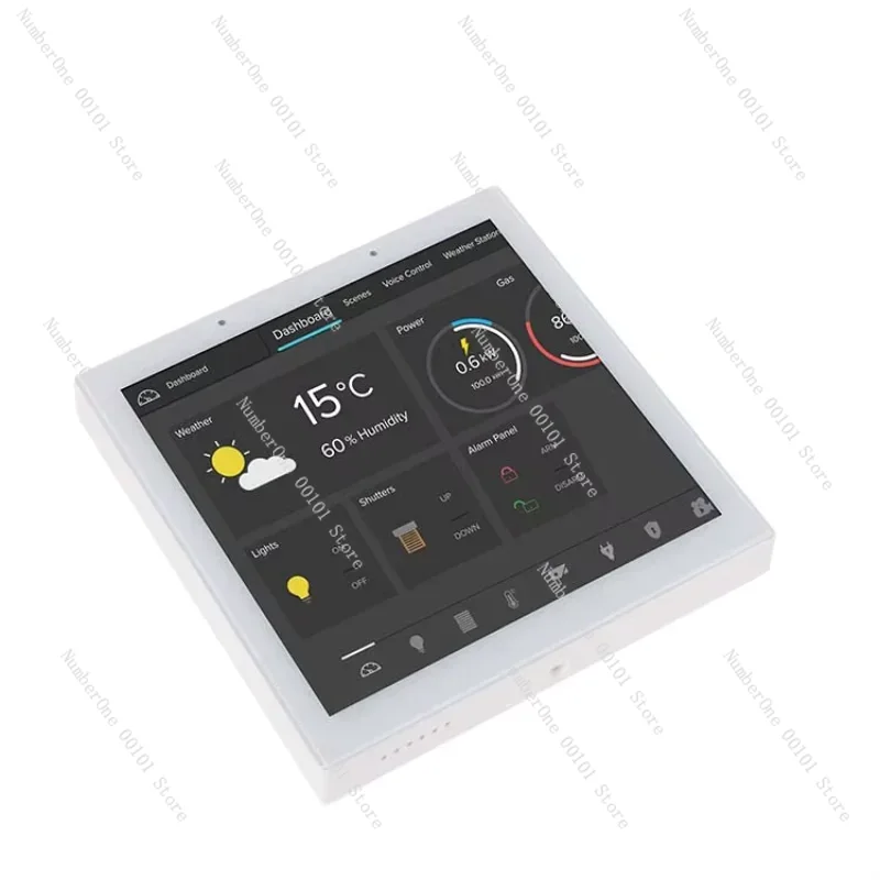Smart Home Control Panel - クアッドコア4インチKNXアンドロイド壁掛けタッチタブレット、ポートワールドYC‑SM41P用スマートホーム壁面コントロールパネル