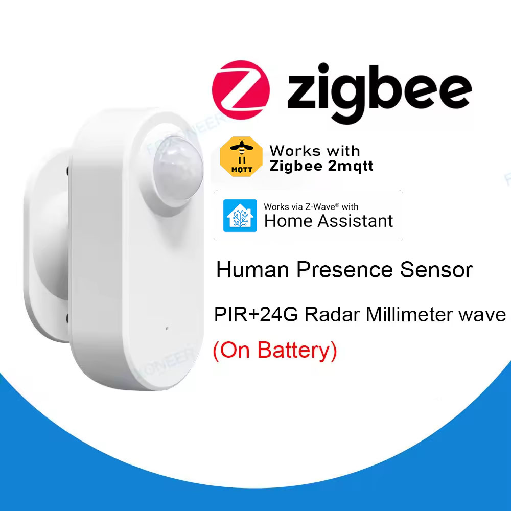 Smart Home Ikea - スマート Zigbee 人存在検出器、輝度/距離検出、スマート PIR モーションセンサーサポート Zigbee