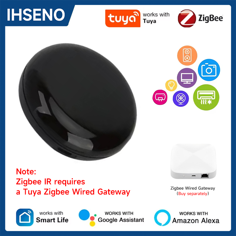 Smart Ir Remote Controller - Tuya Zigbee ユニバーサル IR リモコンスマートホームリモコンテレビ DVD