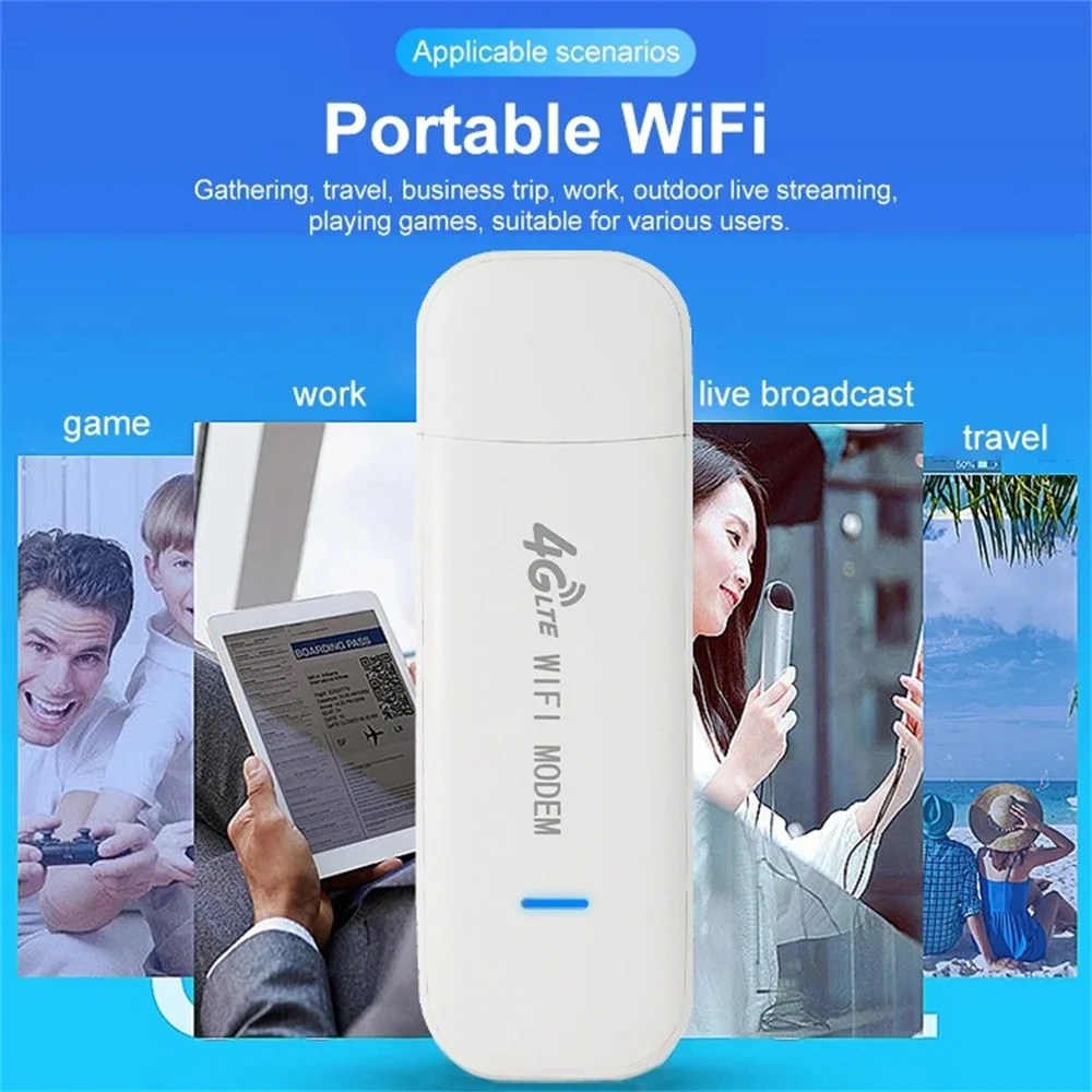 Smart Home Router - 4G LTE ワイヤレス USB ドングル 150Mbps