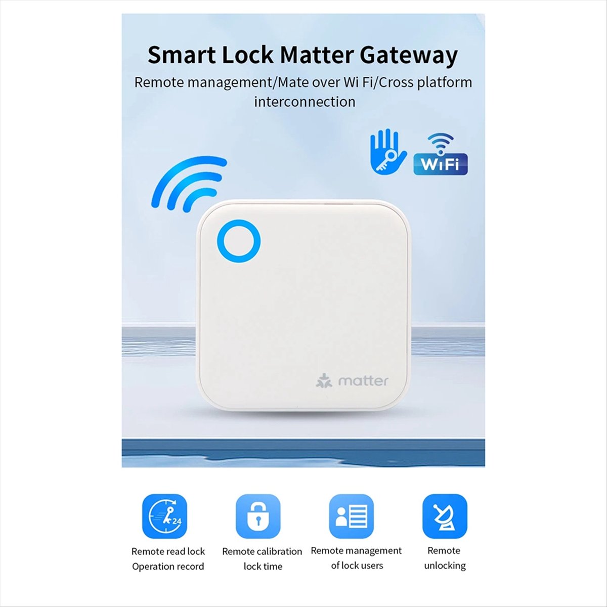 Smart Home Router - A99X TTLOCK G6 スマートマターゲートウェイ リモートコントロール ロック解除
