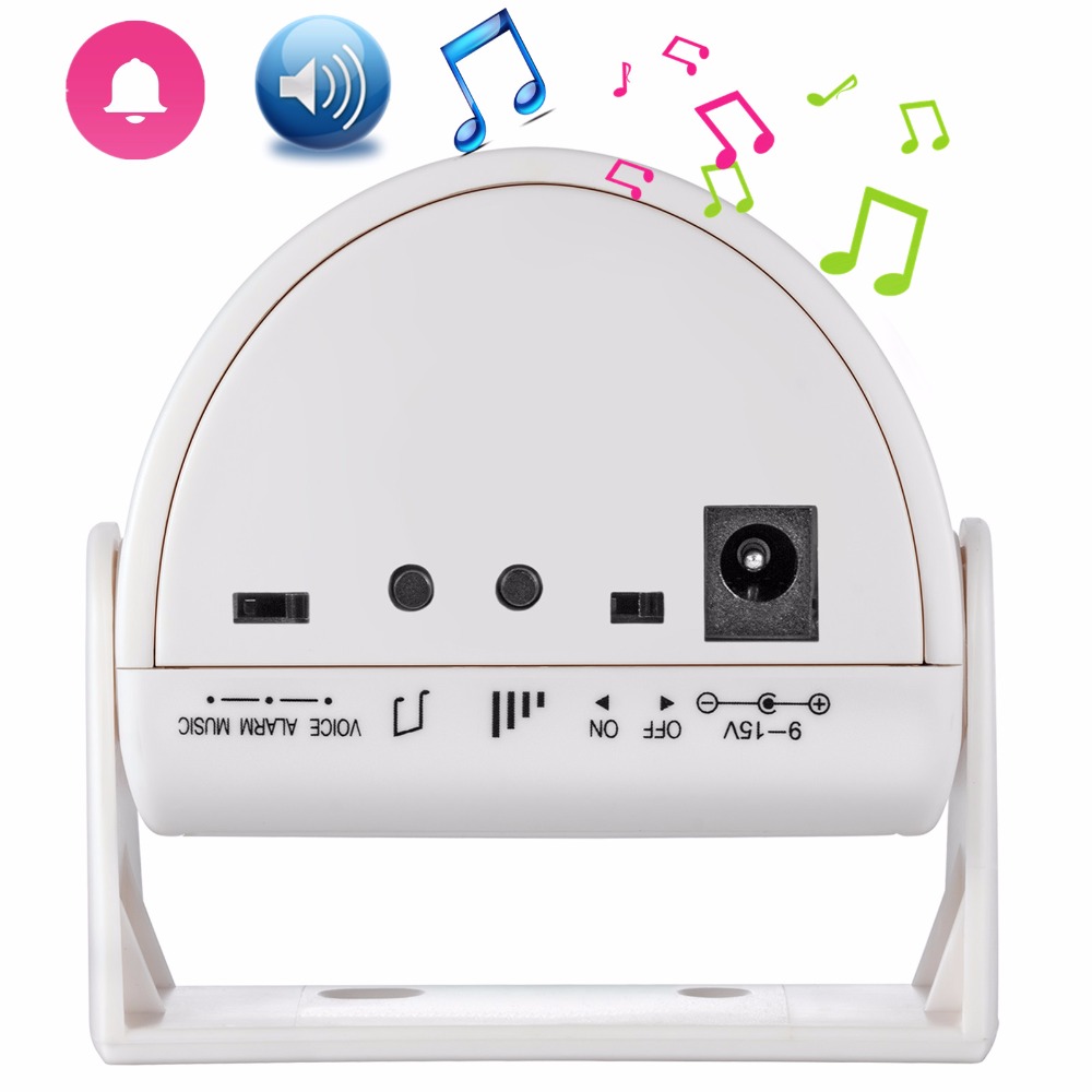 Wireless Door Sensor - 32 曲歓迎赤外線チャイムドアベルワイヤレス調節可能なボリュームドアベル PIR モーション検出器アラームホームショップストア