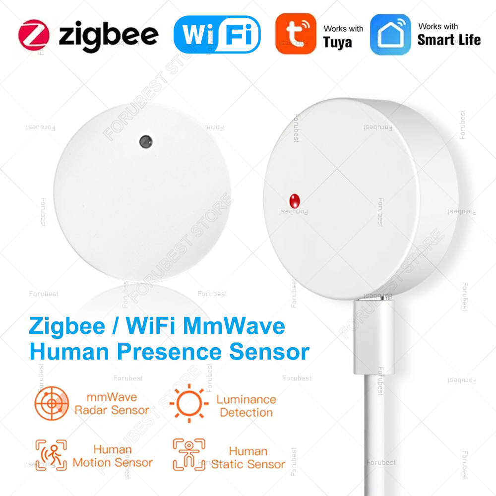 Smart Home Ikea - ZigBee Wifi MmWave 人間存在モーションセンサーレーダー MmWave 人間検出器モーション検出器