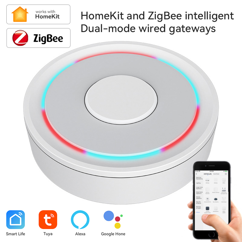 Home Automation Kit - Tuya ZigBee スマート ゲートウェイ ホームキット 有線ワイヤレス