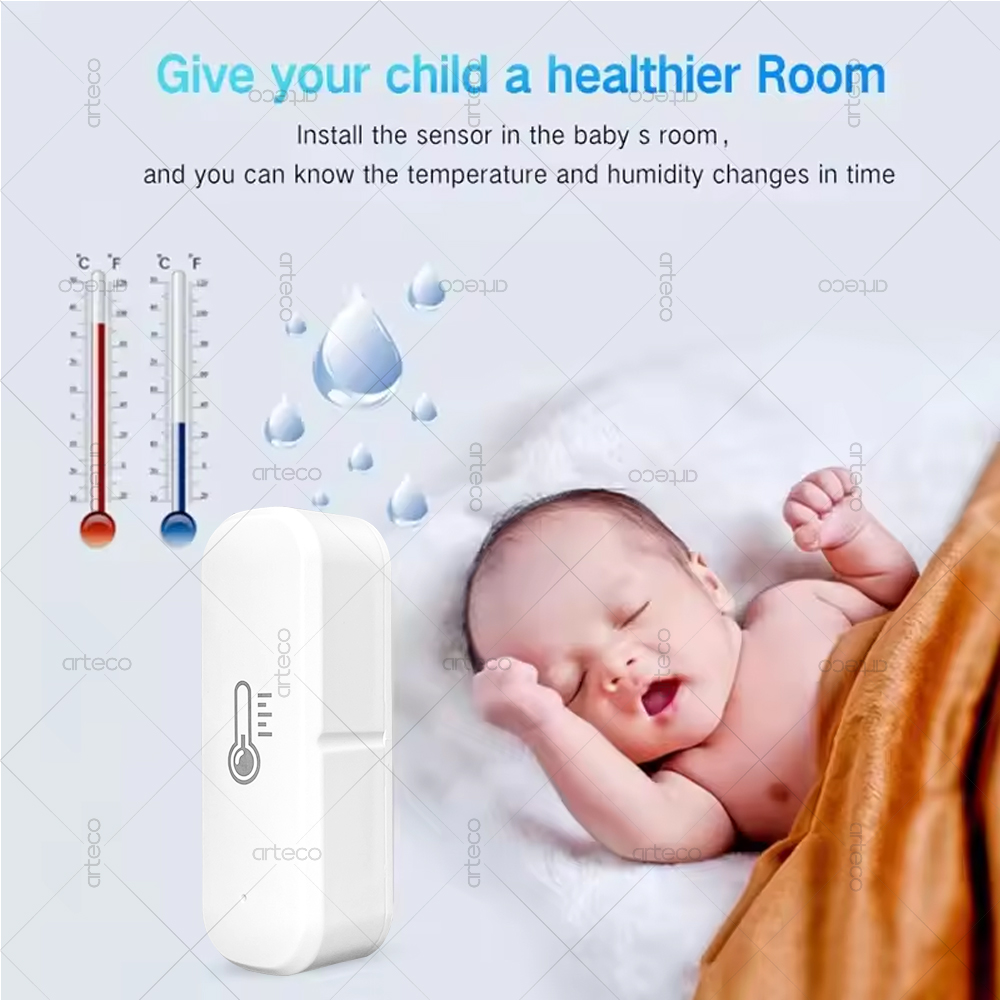 Zigbee 温度と湿度センサースマートホーム温度計湿度計ア - Smart Home News のレビューと価格