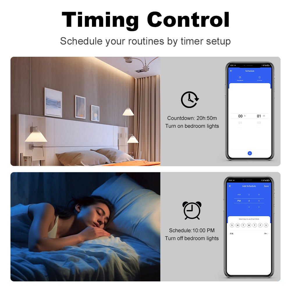 マンホットスマートzigbeeスイッチ、ニュートラル配線不要 - Tuya Smart Switch のレビューと価格