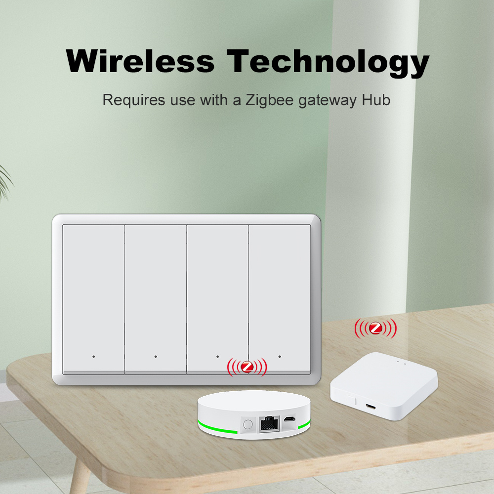 マンホットスマートzigbeeスイッチ、ニュートラル配線不要 - Tuya Smart Switch のレビューと価格