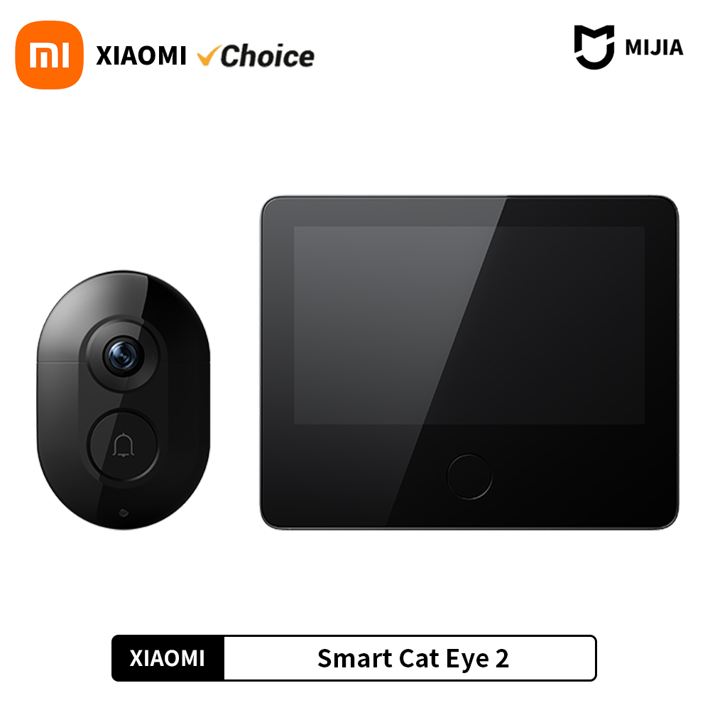 Xiaomi スマートキャットアイ 2 WiFi ワイヤレス - Smart Home Video Doorbell Enhanced Security With Smart Doorbell のレビューと価格