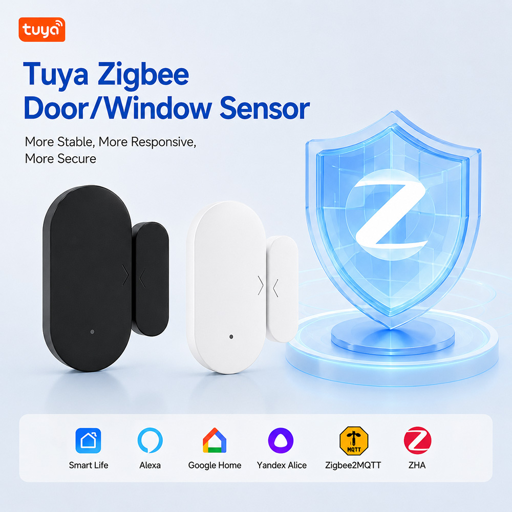 Tuya Zigbee 3.0 ミニドア・ウィンドウセンサー - Smart Home News のレビューと価格