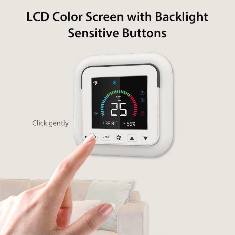 MANHOT スマートサーモスタット WiFi AC エアコ - Smart Ir Remote Controller のレビューと価格