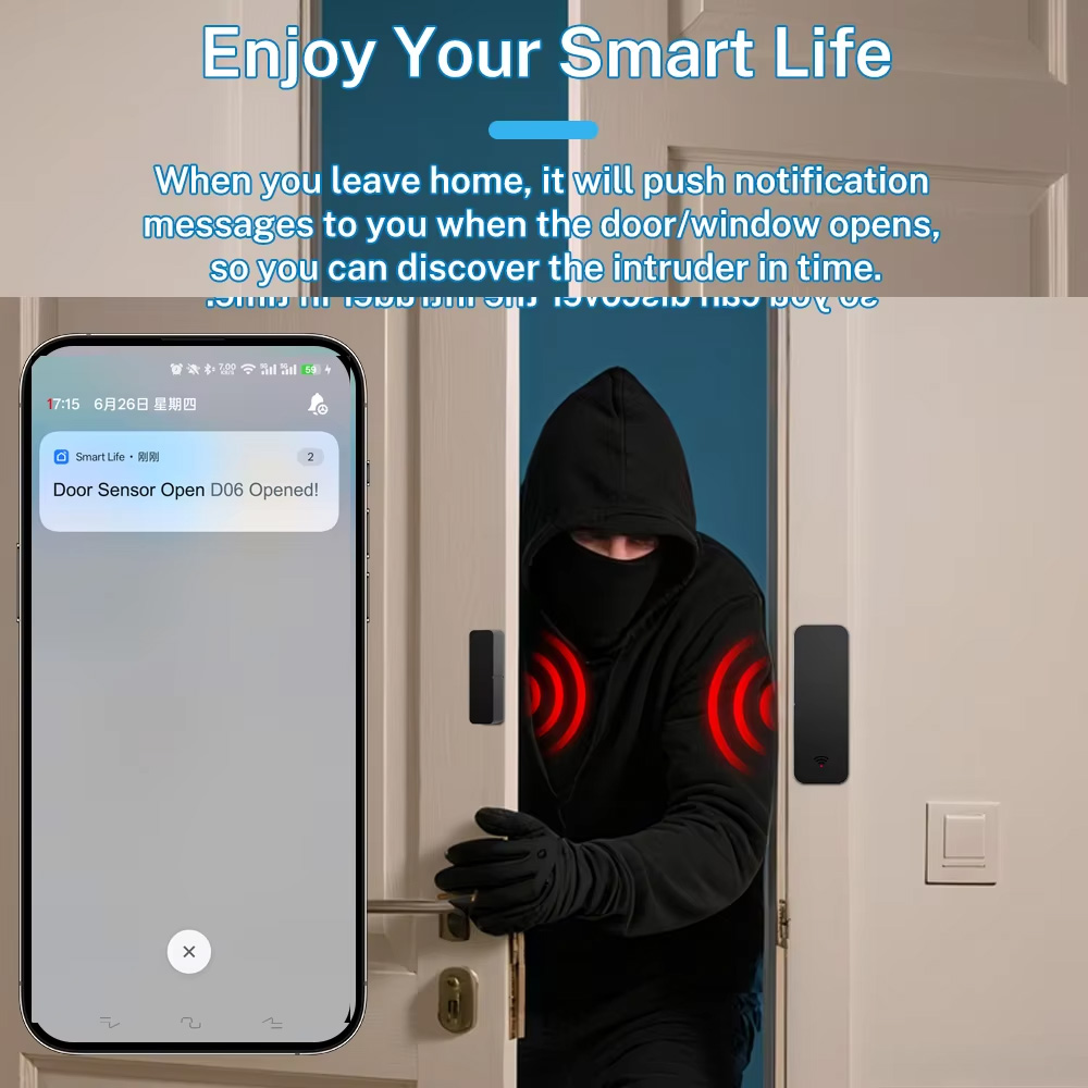 Tuya Zigbee 3.0 ドア・窓センサー。Tuya  - Smart Home Yandex のレビューと価格