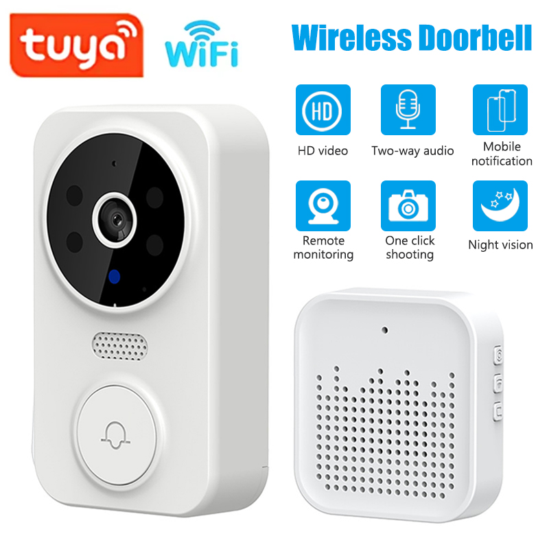 WiFi スマートビデオドアベルカメラナイトビジョンスマート - Smart Home Video Doorbell Enhanced Security With Smart Doorbell のレビューと価格