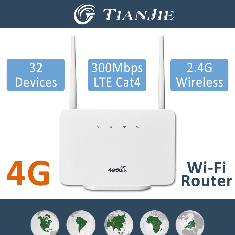 TIANJIE 4G CP106 WiFi ルーター SIM - Smart Home Router のレビューと価格