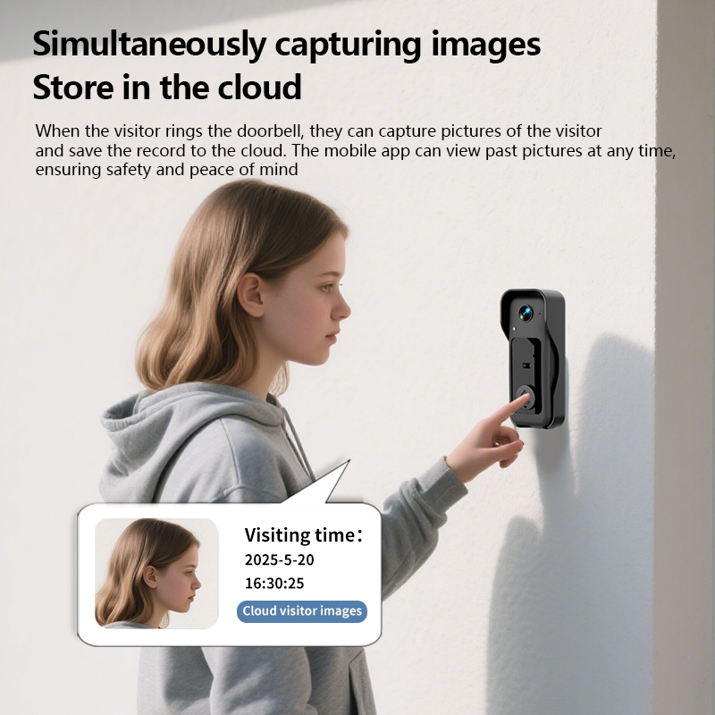 スマートビデオドアベルカメラ、屋内チャイム付きワイヤレスWi - Smart Home Video Doorbell Enhanced Security With Smart Doorbell のレビューと価格