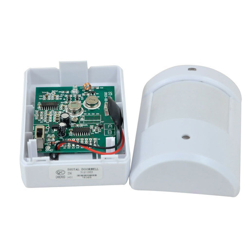 2V1 ワイヤレス警報ゲストウェルカムチャイムドアベル PI - Wireless Door Sensor のレビューと価格