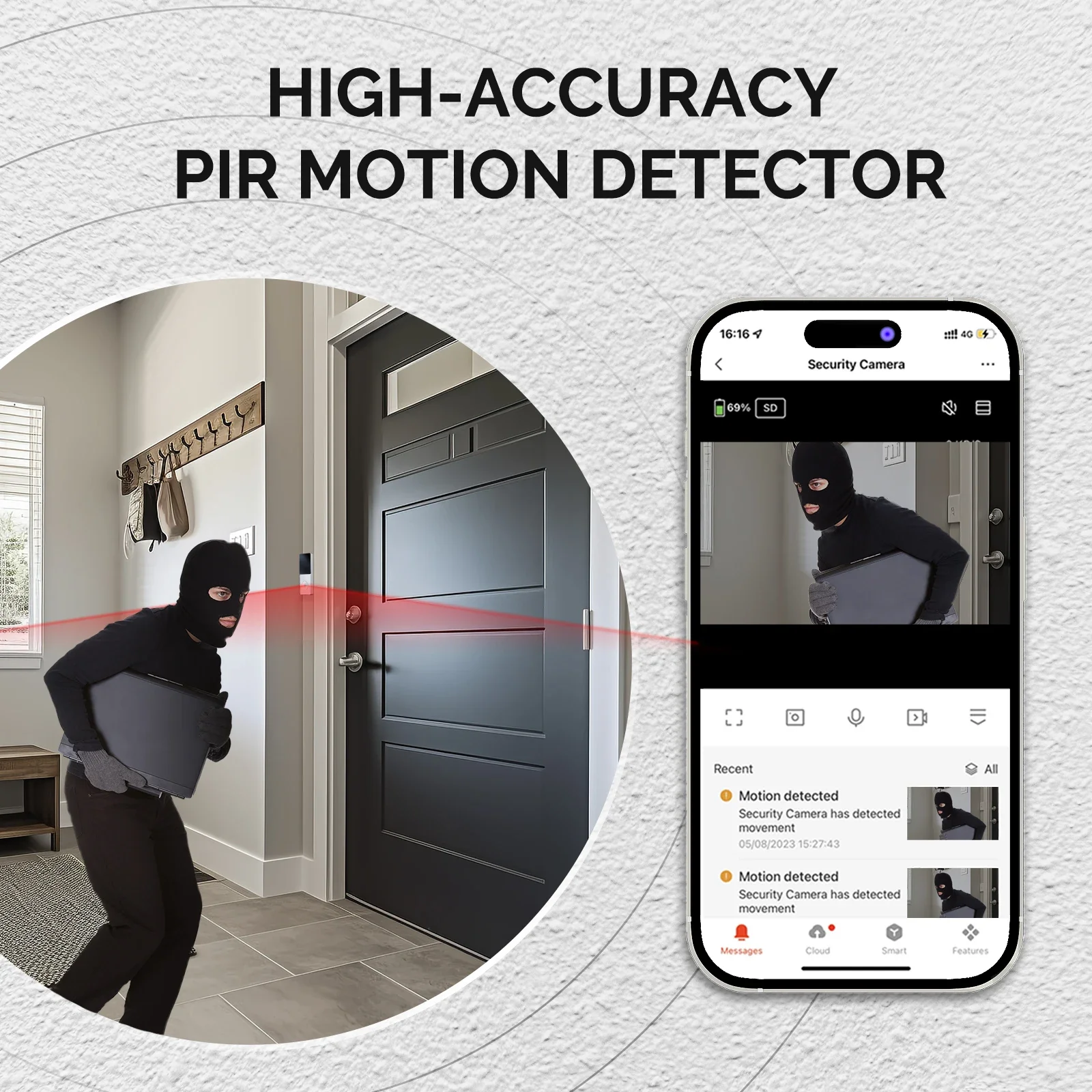 MOES Tuya スマートWiFiビデオドアベルカメラ、双 - Smart Home Video Doorbell Enhanced Security With Smart Doorbell のレビューと価格