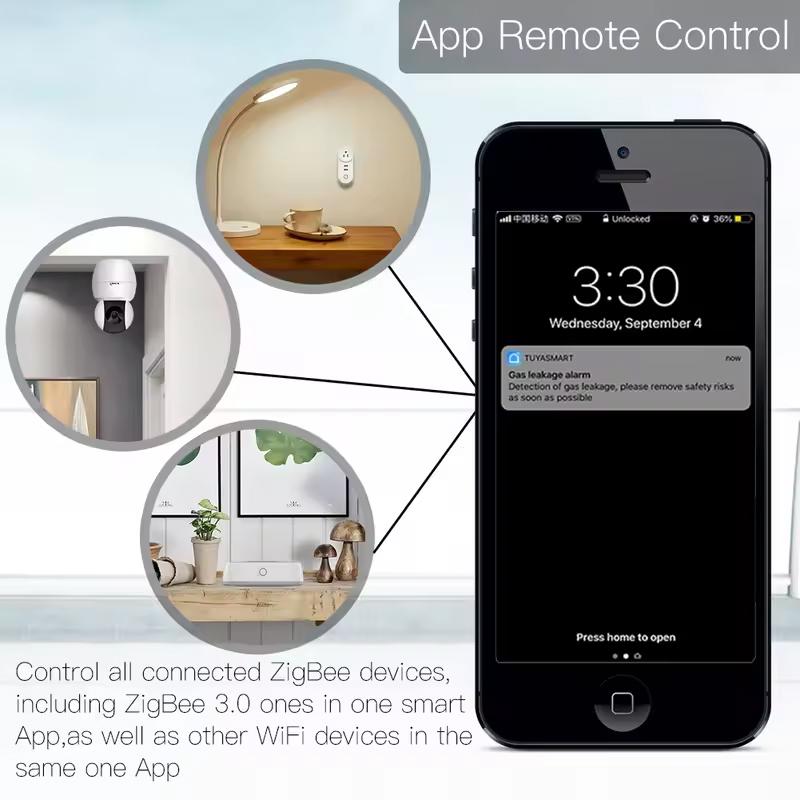 Moes Tuya ZigBee 3.0 スマートゲートウェ - Smart Home Control Panel のレビューと価格
