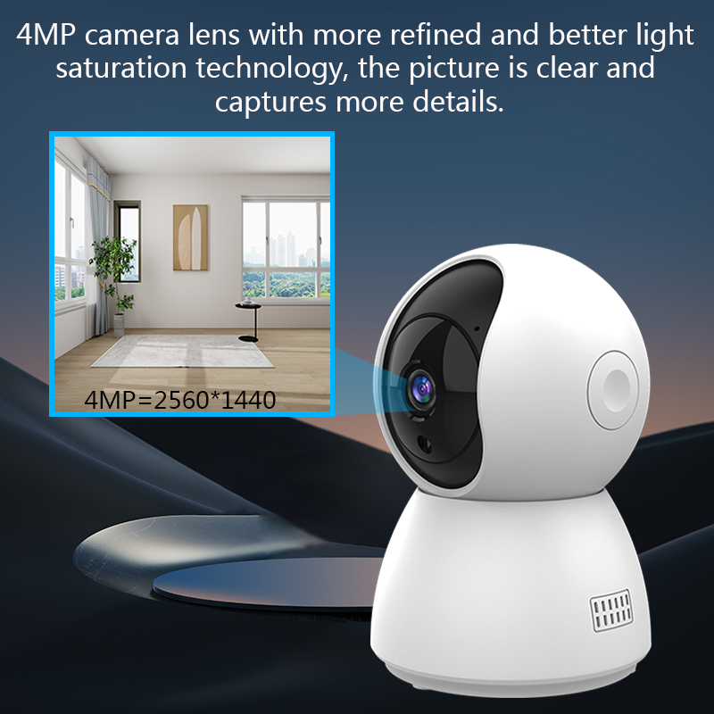 HD 4MP Tuya スマートミニ WiFi IP カメラ - Smart Home Cctv Camera のレビューと価格