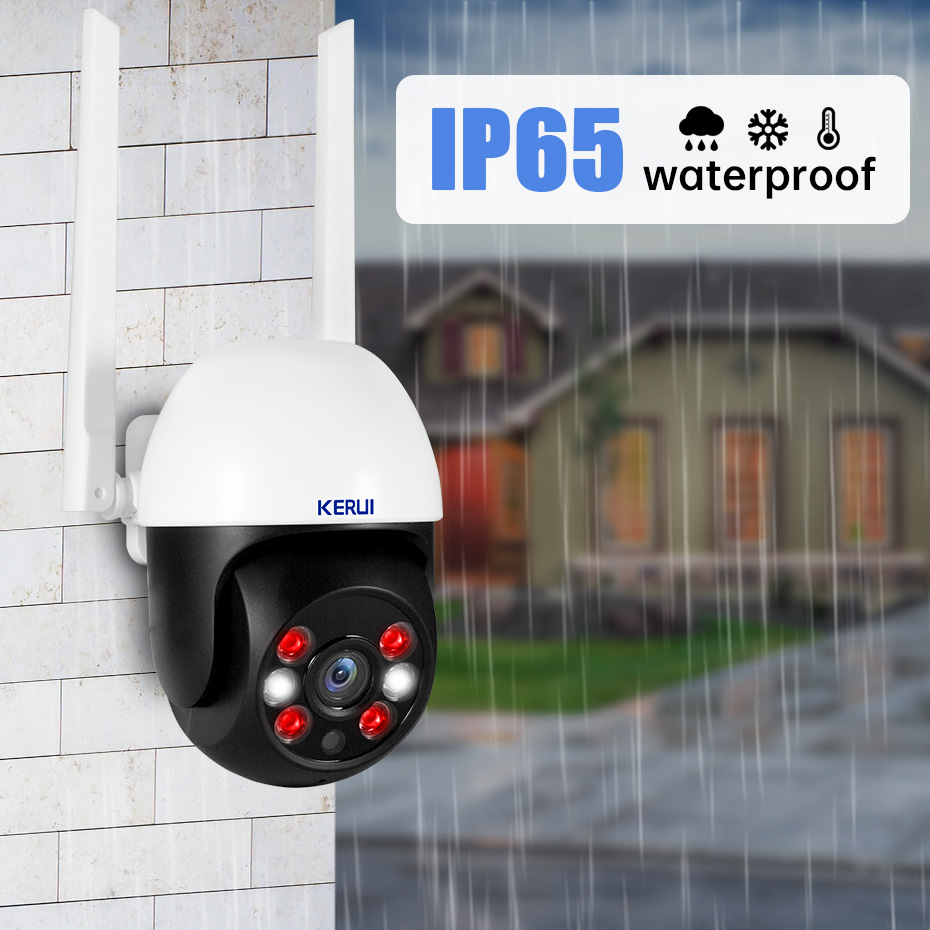 KERUI 5MP IPカメラはOnvif、Alexa対応、 - Smart Home Cctv Camera のレビューと価格