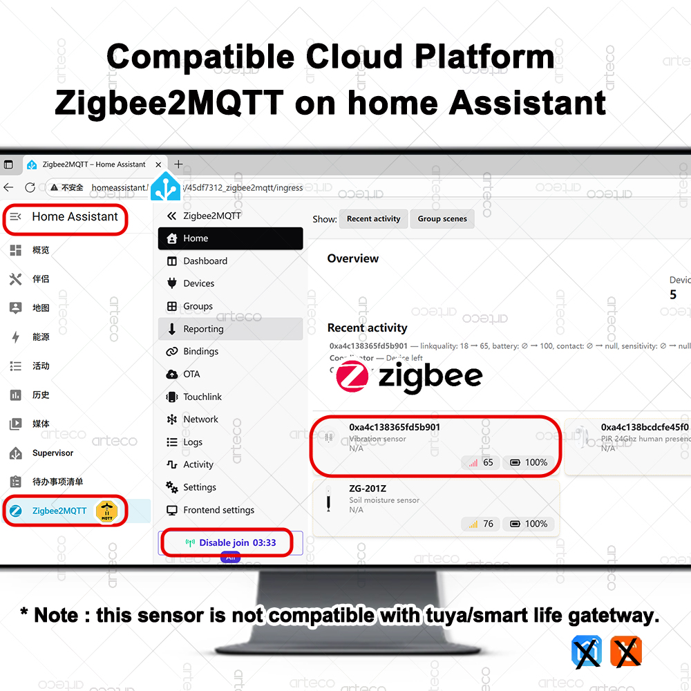 スマート ZigBee 3.0 振動センサー リモートモニタ - Smart Home News のレビューと価格