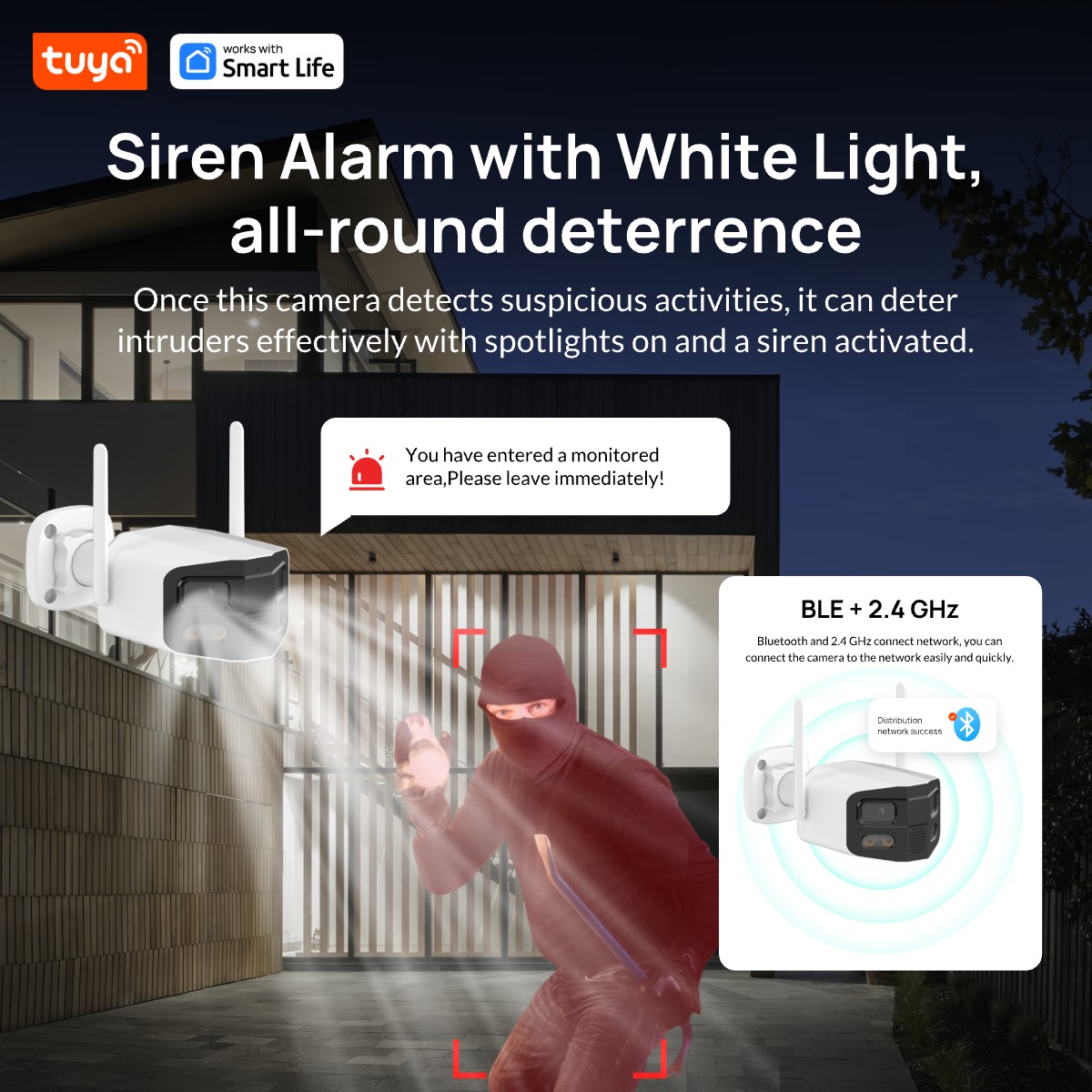 Tuya Smart 4MP 2.5K デュアルレンズ ラー - Smart Home Battery Camera Ezviz のレビューと価格