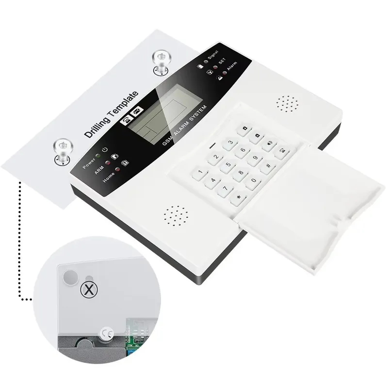 住宅盗難警報キット自動ダイヤル 120dB サイレンリモコン - Smart Home Remote Control のレビューと価格