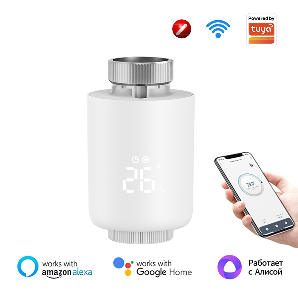 Tuya ZigBee サーモスタット ラジエーター アクチ - Smart Home Package のレビューと価格