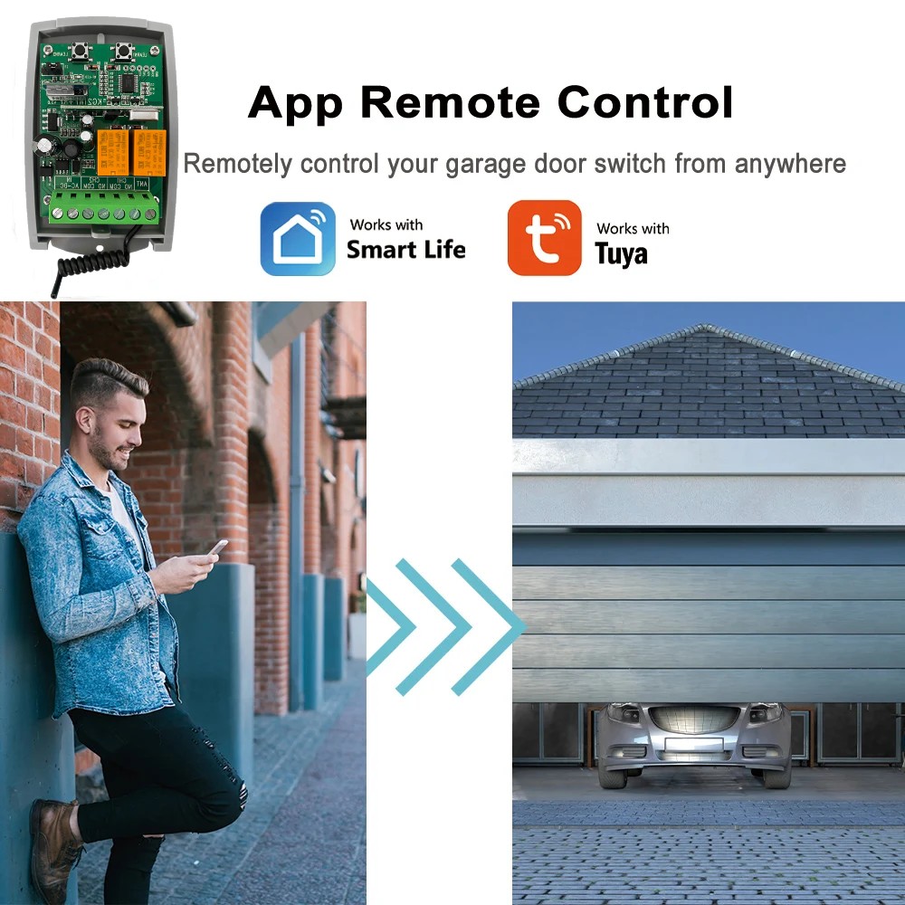 ガレージドアリモコン,wifi,スマートライフ,ユニバーサル - Smart Home Ikea のレビューと価格