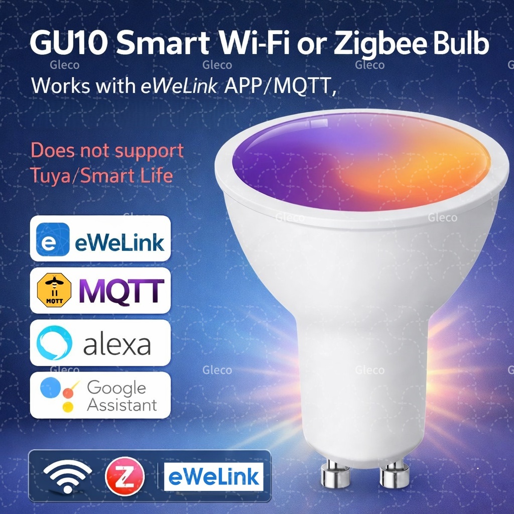 Ewelink GU10 Zigbee LED電球 Wifi - Smart Home Yandex のレビューと価格