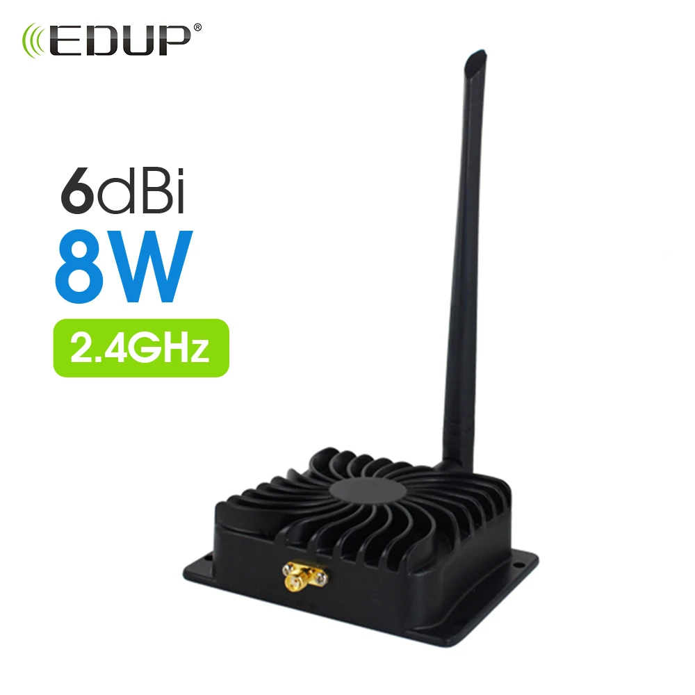 EDUP AB003 8W WiFiブースター 2.4GHz - Smart Home Router のレビューと価格