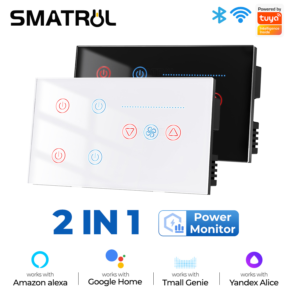 Zigbee WIFI スマート壁スイッチ天井ファン速度制御 - Smart Home Ventilation System のレビューと価格