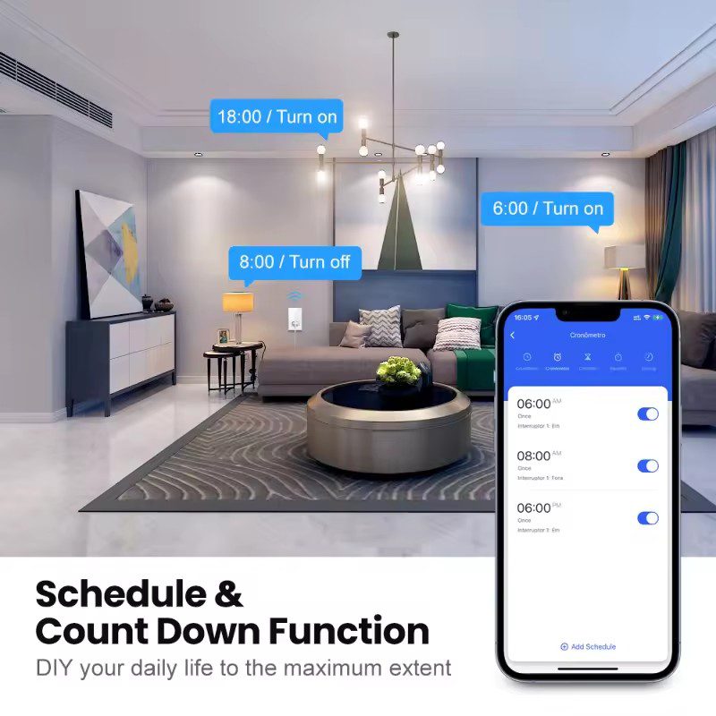 UNKAS Wifi スマートブラジルライトスイッチ壁ソケッ - Smart Home Control Panel のレビューと価格