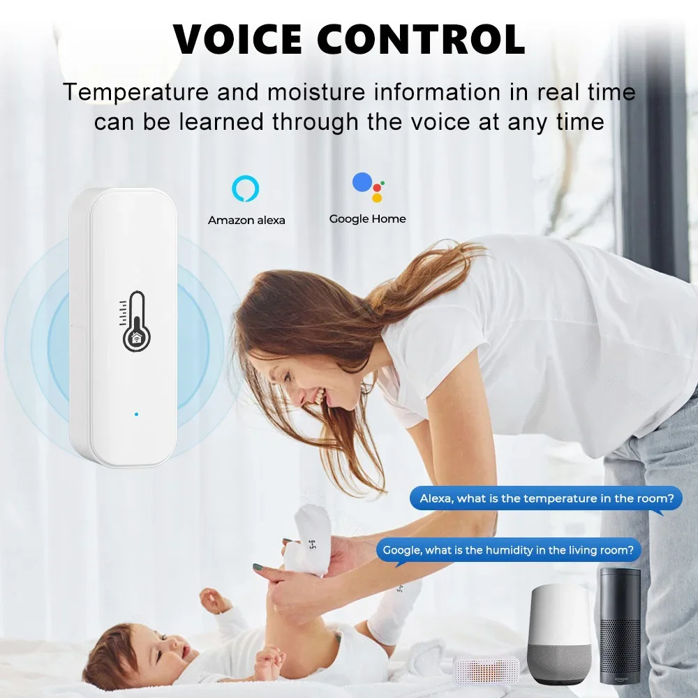 Tuya WiFi 温度湿度センサー スマートライフ リモー - Smart Home News のレビューと価格