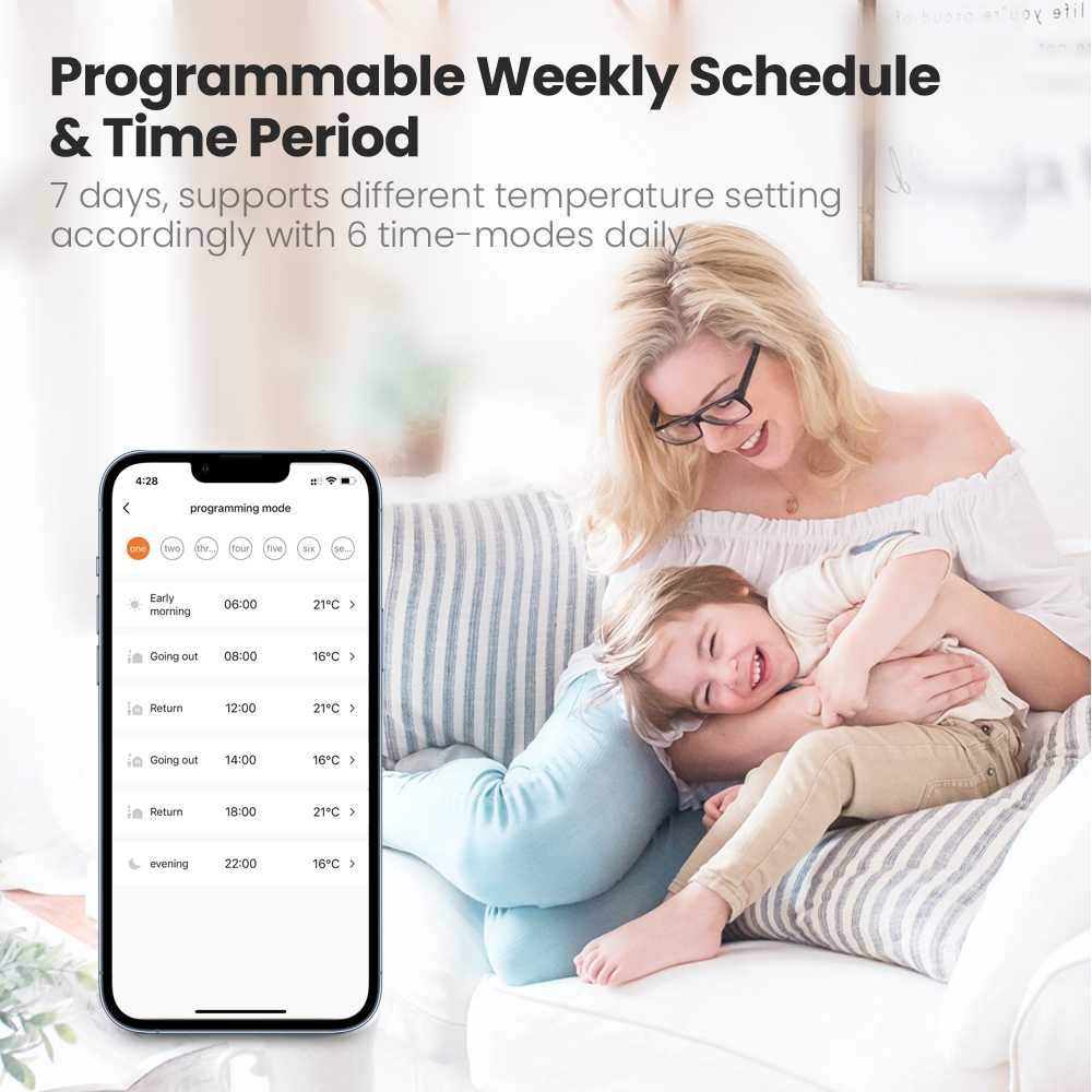 AVATTO ZigBeeサーモスタットラジエーターアクチュ - Smart Home Package のレビューと価格