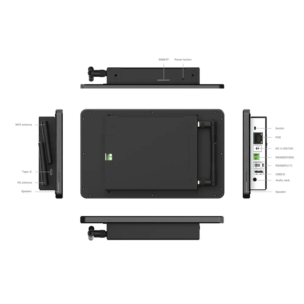DC入力 8インチ ≥5.0インチ、P801 スマートホーム - Smart Home Control Panel のレビューと価格