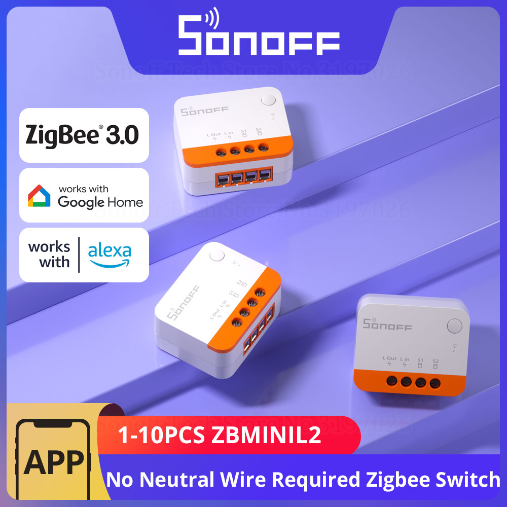 1-10 個 SONOFF ZBMINIL2 Zigbee  - Home Automation Kit のレビューと価格