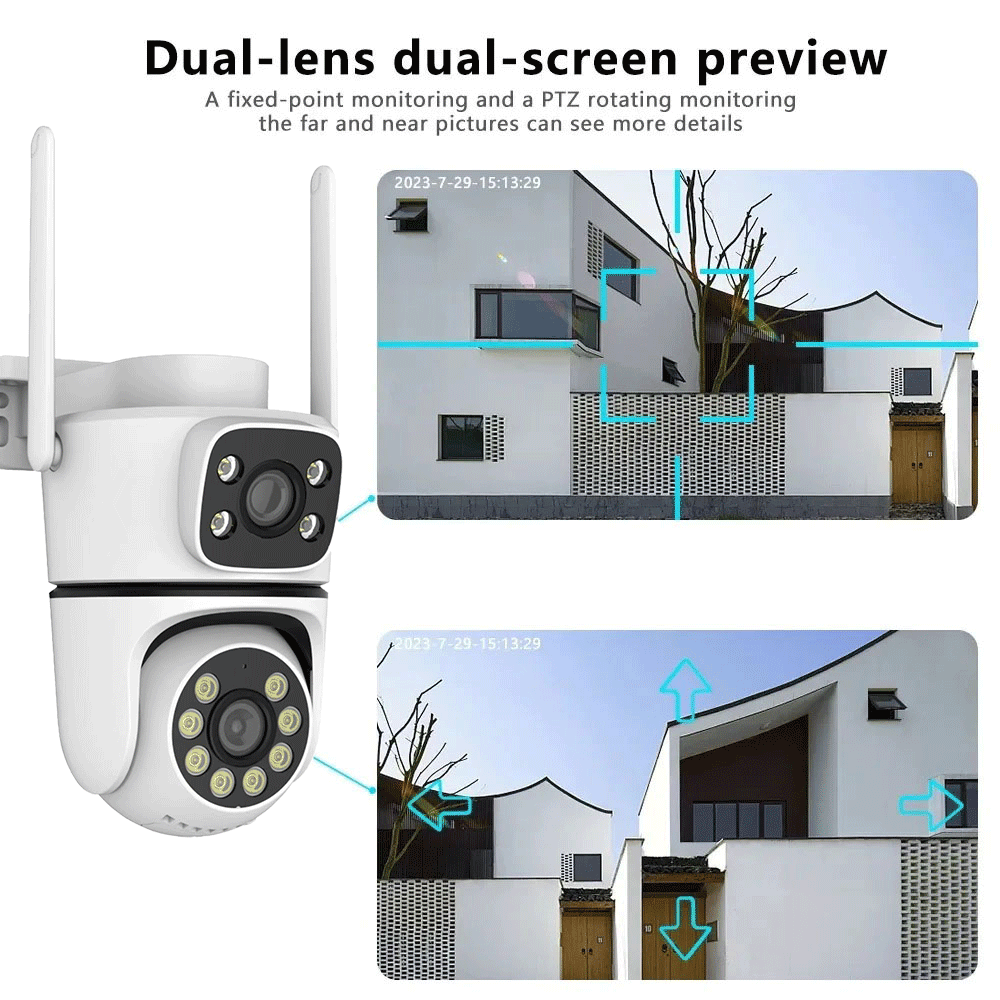 10MP Tuya 5G Wifi PTZカメラ 4Kデュア - Smart Home Battery Camera Ezviz のレビューと価格