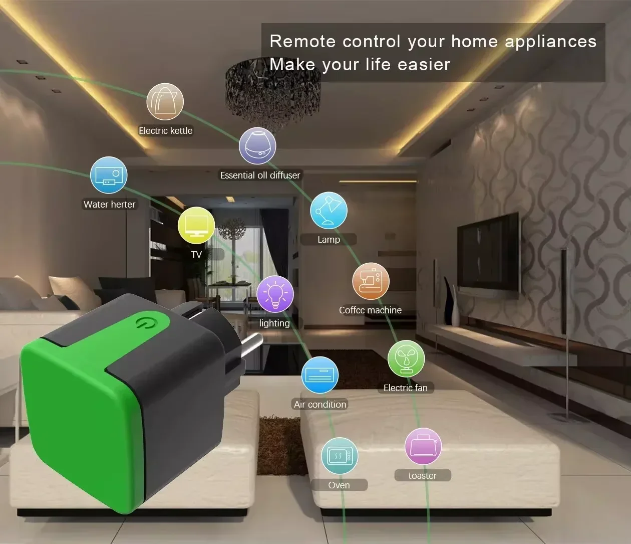 Tuya EU 16A WiFiスマート防水ソケット屋外用ソ - Smart Home Ikea のレビューと価格