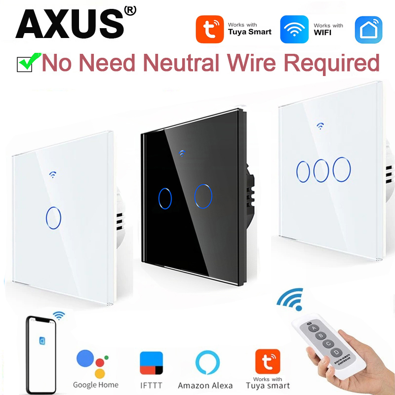 AXUS EU WiFiスマートライトスイッチ、ニュートラル - Smart Home Ikea のレビューと価格