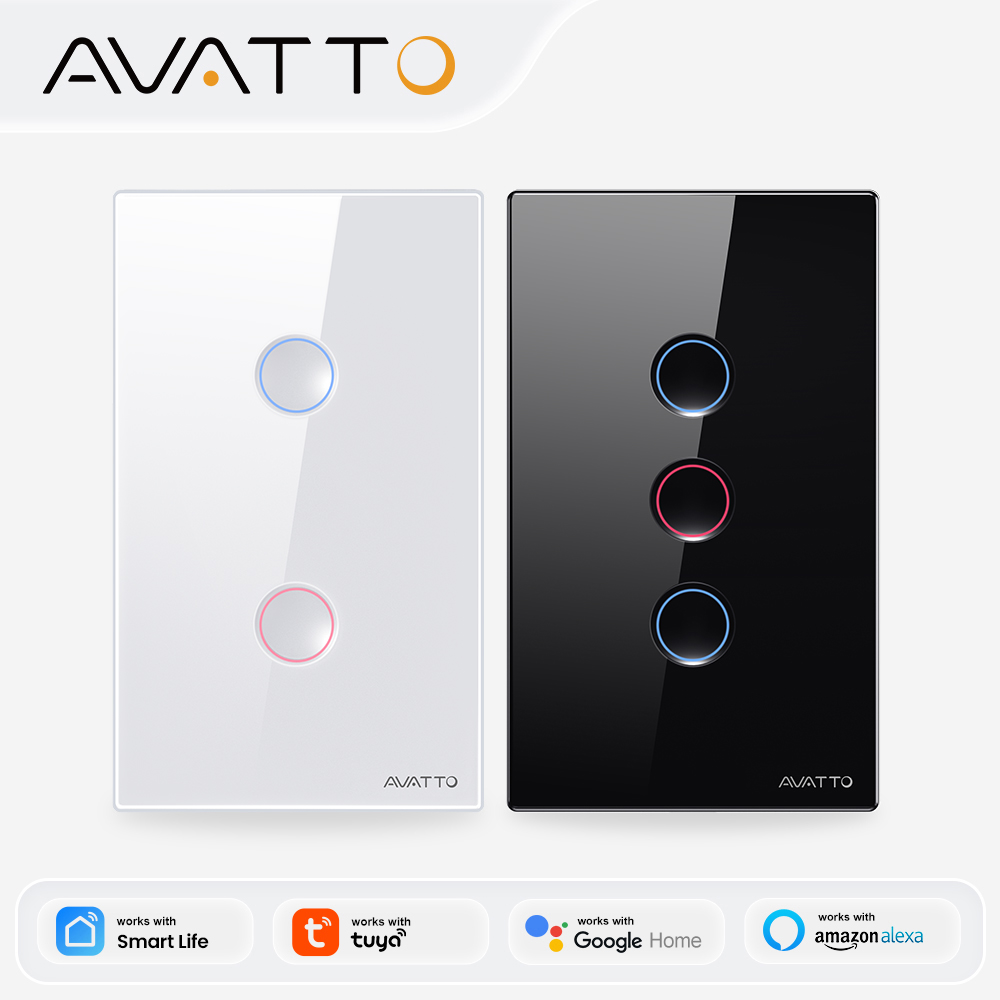 AVATTO 1/2/3/4 ギャング ZigBee スマー - Tuya Smart Switch のレビューと価格
