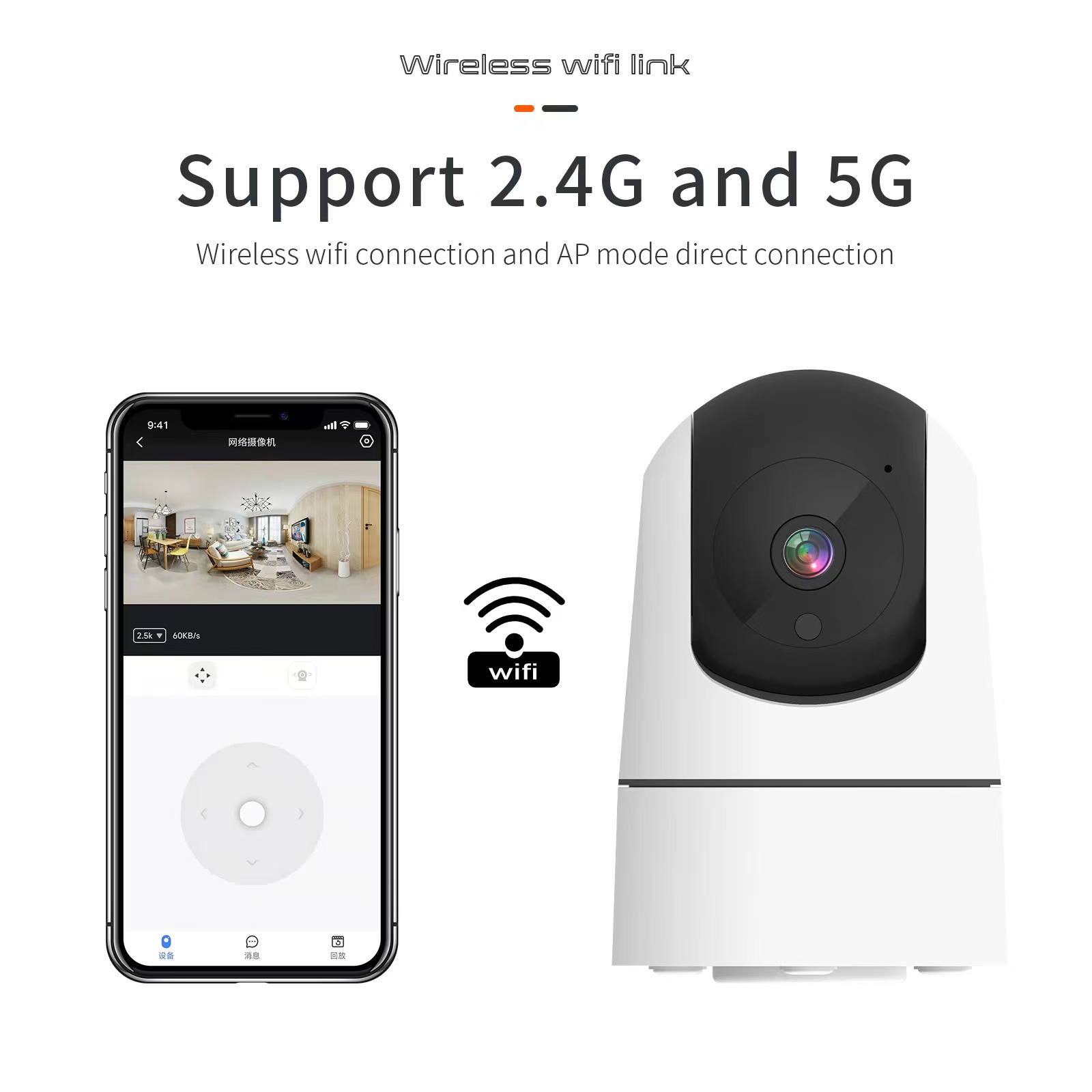 ワイヤレスセキュリティカメラ,屋内,自動追跡,ベビーモニター - Smart Home Battery Camera Ezviz のレビューと価格