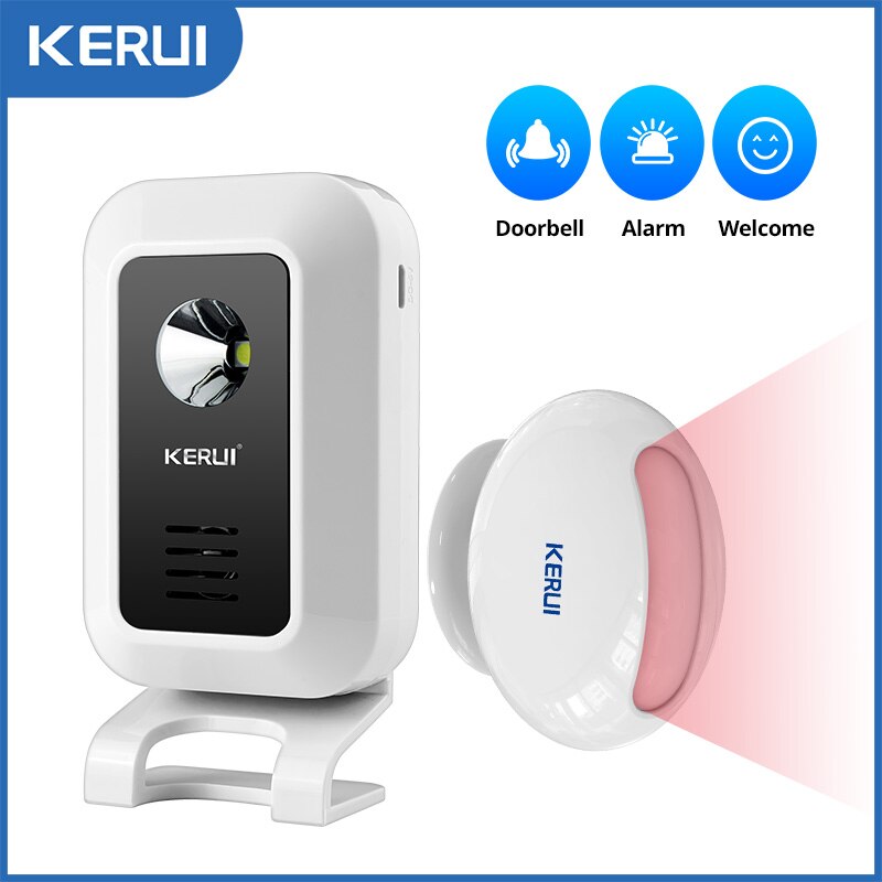 Kerui m7モーションセンサーセキュリティアラーム32曲 - Wireless Door Sensor のレビューと価格