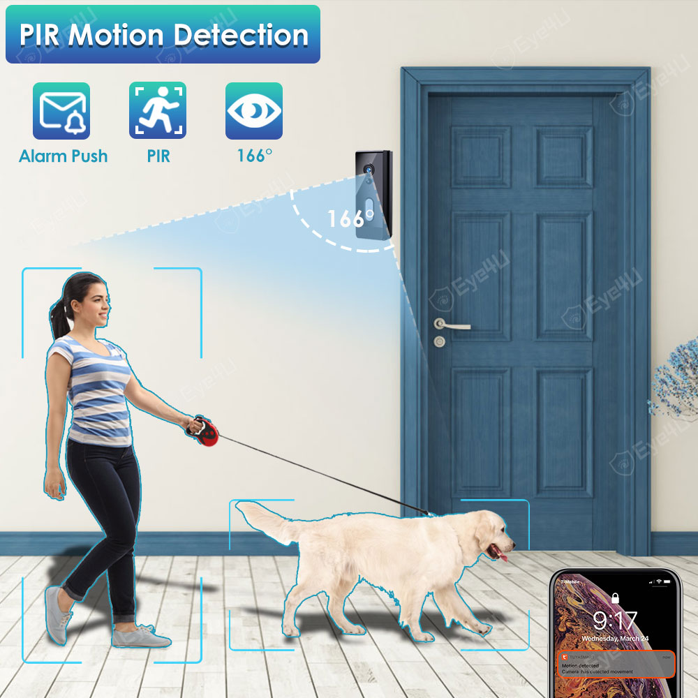 Tuya、スマートホーム、ドアベルカメラ、防水、WiFi、ビ - Smart Home Video Doorbell Enhanced Security With Smart Doorbell のレビューと価格